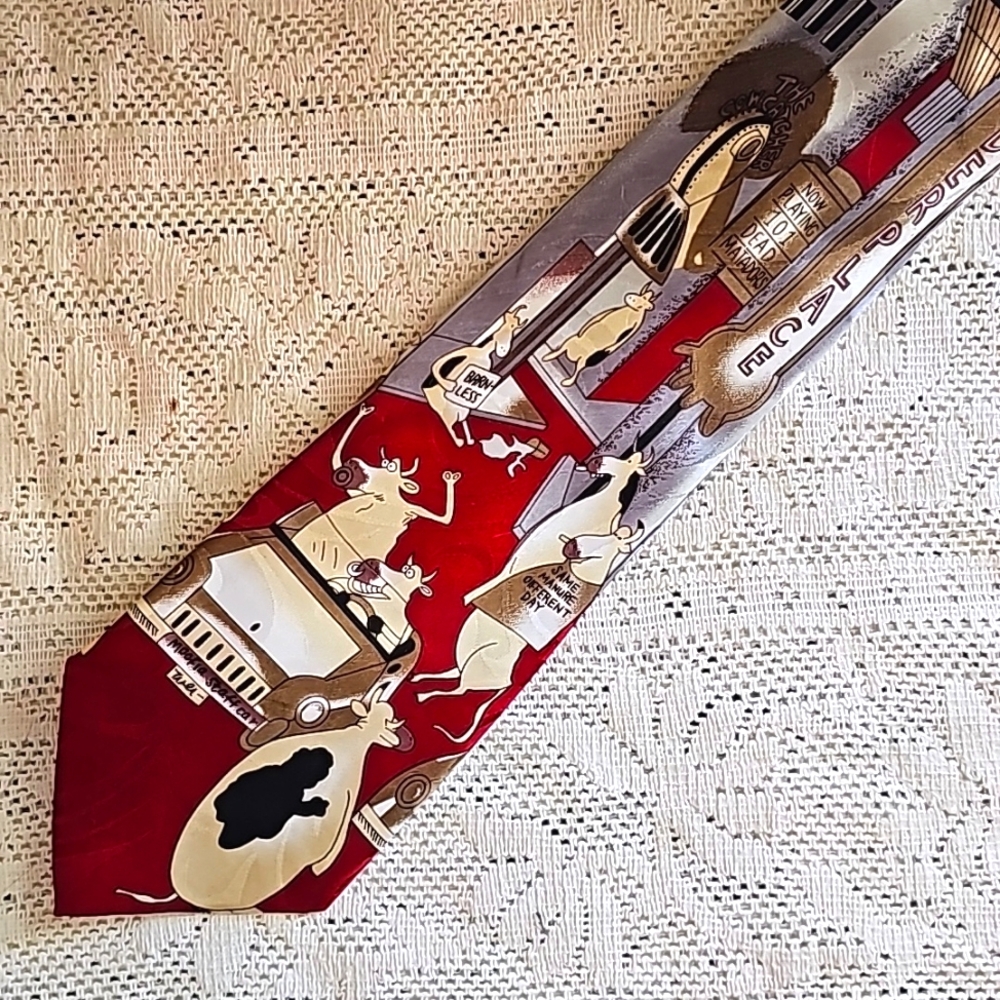 Funny Cow Tie